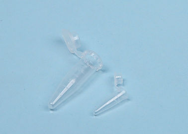 PP Lab Disposable Products Clear Blue Thin Walled PCR Tubes Medical Polypropylene