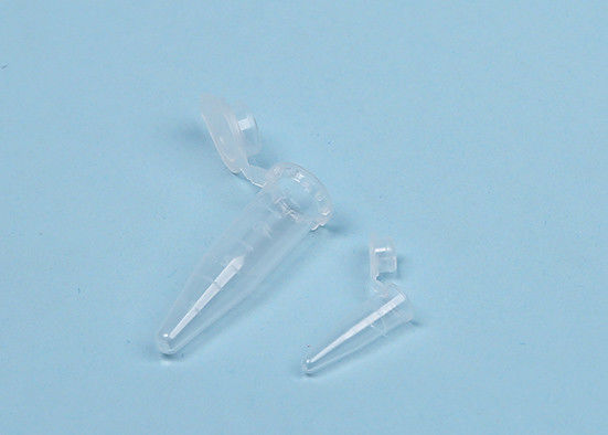 PP Lab Disposable Products Clear Blue Thin Walled PCR Tubes Medical Polypropylene